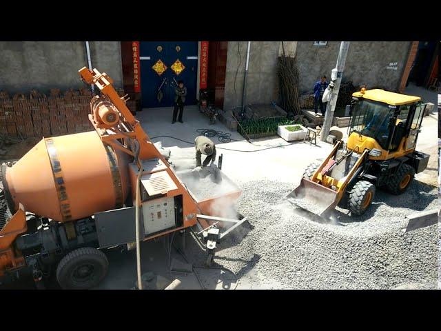 manufacturer of diesel C3 concrete mixer with pump