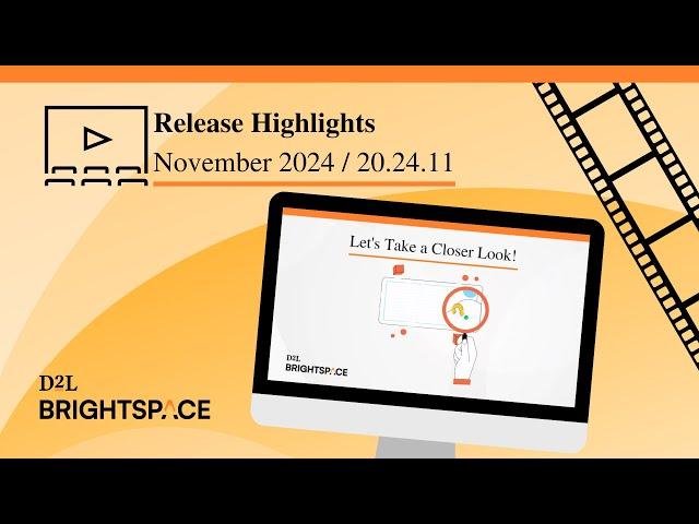 November 2024/20.24.11 Release Highlights Video