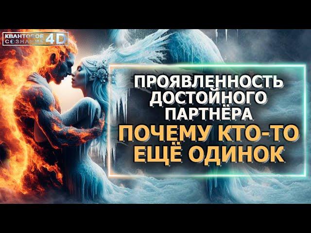 ПРОЯВЛЕННОСТЬ ДОСТОЙНОГО ПАРТНЁРА/ ПОЧЕМУ КТО-ТО ЕЩЁ ОДИНОК/ MANIFESTATION OF A WORTHY PARTNER