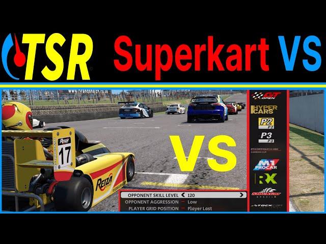  Superkart VS BMW M1, GT Open, Senna, P2, P3, Porsche Cup, RX, Stock Car.  Automobilista 2 | AMS2