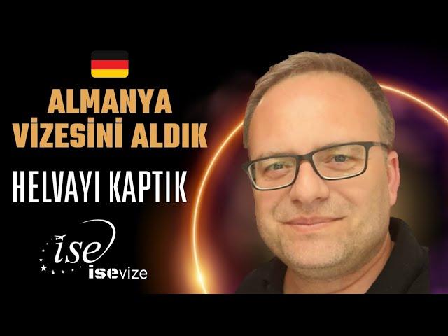 ALMANYA VİZEMİZİ ALDIK HELVAYI KAPTIK