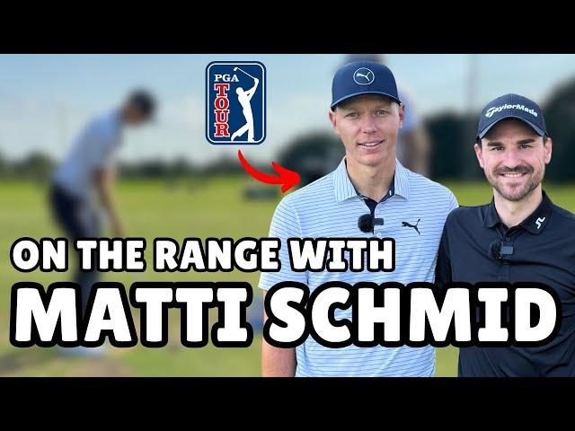 So bereitet sich PGA Tour Spieler Matti Schmid auf eine Golfrunde vor