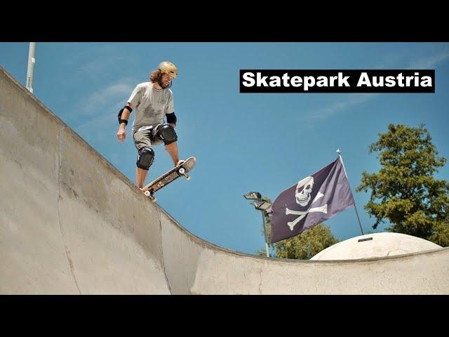 The BEST skatepark in Austria Brixlegg Creadle Skatepark 2024