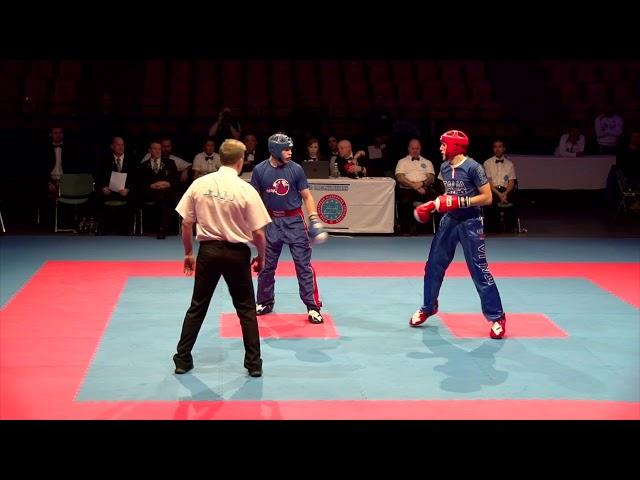 Timothy Bos v Finlay Heesom WAKO European Championships 2018