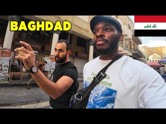 First Impressions of Baghdad, Iraq  الرجل الأمريكي يستكشف بغداد ، العراق