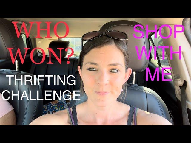 Thrifting With Meg - WHO WILL WIN THE THRIFTING CHALLENGE? - FLIPPING FOR PROFIT - GOODWILL