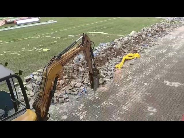 COMEÇAM AS OBRAS DE REFORMA DO ESTADIO AUGUSTO BAUER #futebol