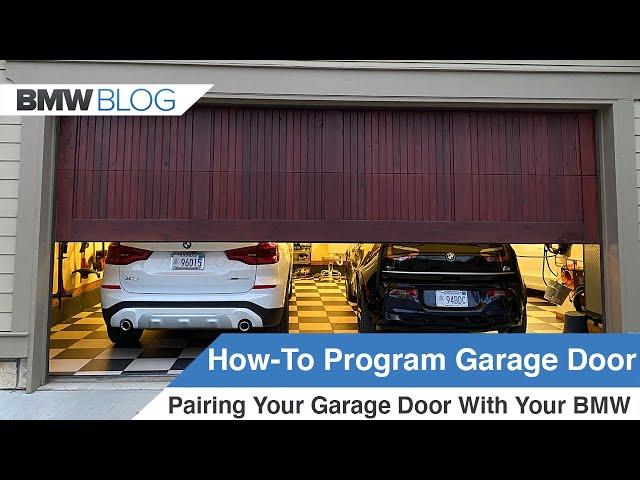 BMW Homelink Garage Door Programming - The Only Guide That Works!