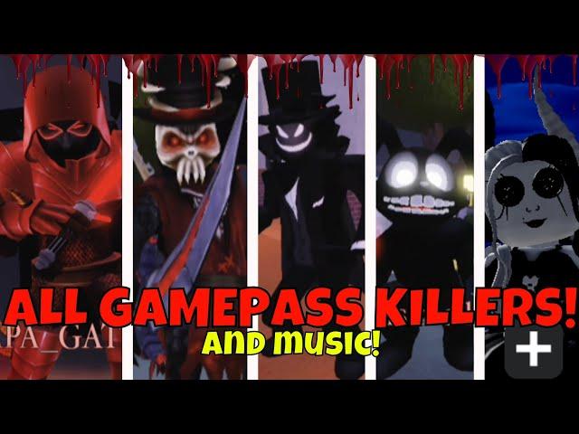 All Gamepass Killers! And music! // STK ROBLOX