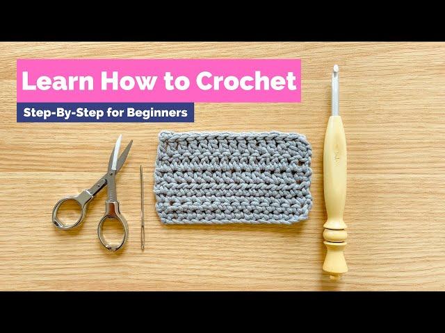 LEARN TO CROCHET (for real this time) | SLOW Step-By-Step How to Crochet Tutorial