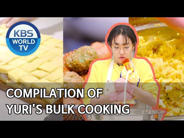 Compilation of Yuri's bulk cooking [Editor’s Picks / Stars' Top Recipe at Fun-Staurant]