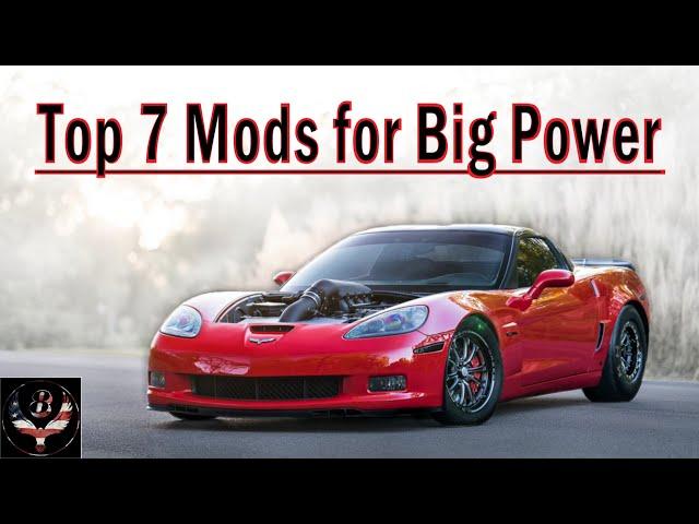 Top 7 Car Mods for Power & Performance