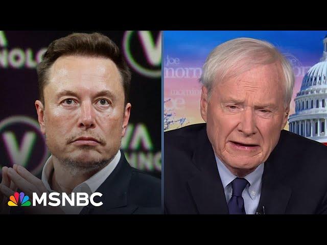 Chris Matthews: 'This clown' Elon Musk knows nothing about government