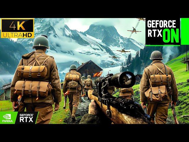 WORLD WAR II  | REALISTIC ULTRA GRAPHICS GAMEPLAY COD WW2 4K60FPS