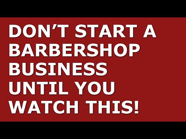 How to Start a Barbershop Business | Free Barbershop Business Plan Template Included