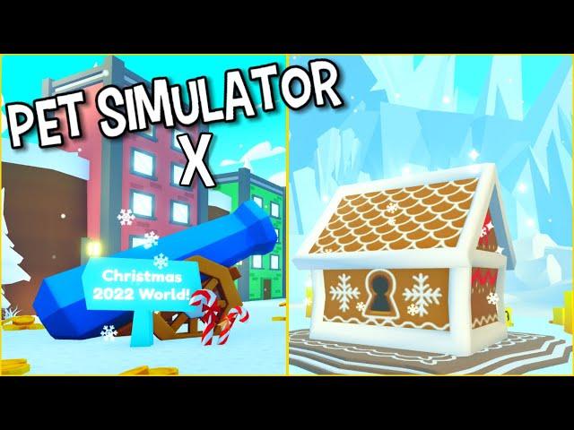 THE CHRISTMAS EVENT IS OUT | Roblox Pet Simulator X (CHRISTMAS EVENT)