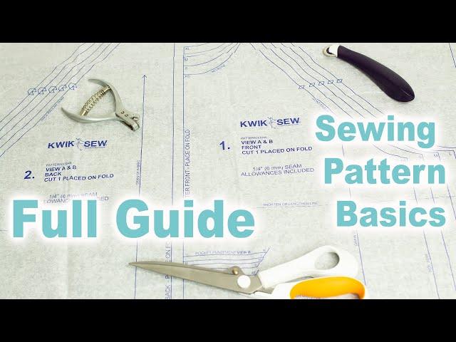 How To Read A Sewing Pattern - Sewing Patterns For Beginners! | Ryan Rix