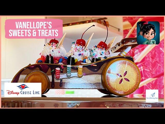 Disney Dream Cruise Vanellope's Sweets and Treats Candy and Ice Cream Shop | Must visit | 5 Min