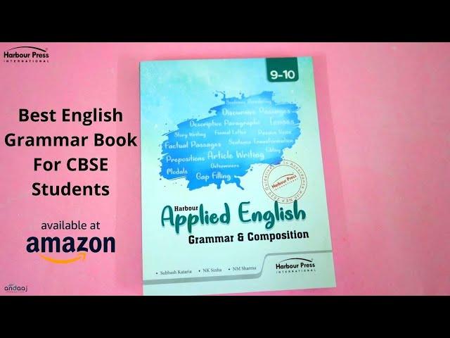 Applied English Grammar & Composition CBSE Book For Class 9th & 10th | Harbour Press