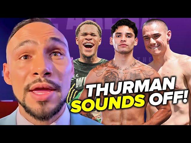 Keith Thurman TELLS ALL on Injury, Ryan Garcia, Devin Haney & RETURN