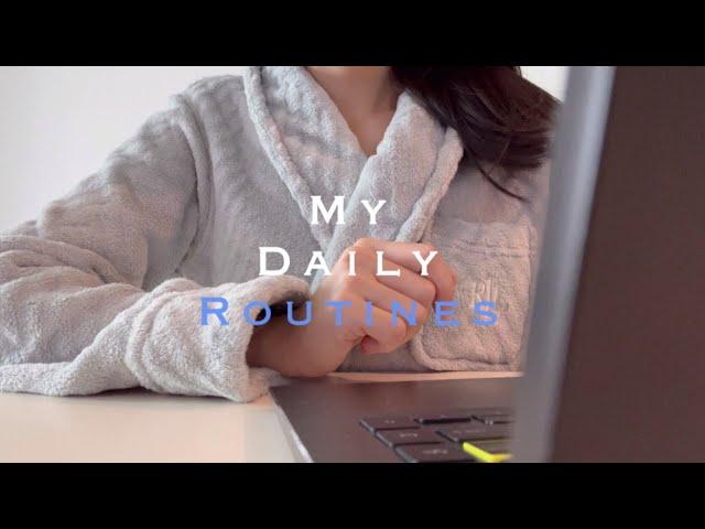 My Daily Routines ‍ 아직도 재택근무하는 직장인 브이로그, 자기관리 루틴 (Ft. 깨알 추천템, 토마토 수프)