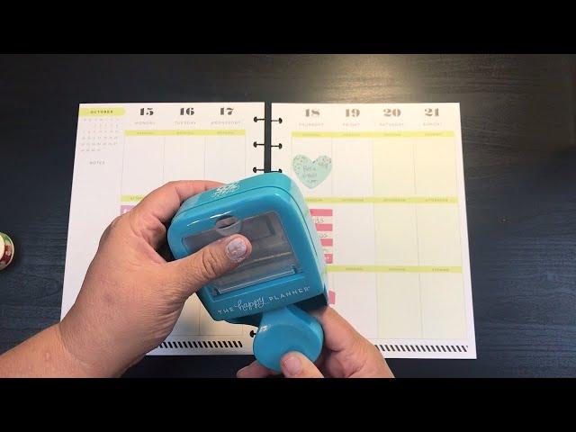 Plan With Me - 365 Create Happy Planner Punch