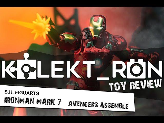 S.H. Figuarts IRON MAN MARK 7 (Avengers Assemble) Edition by KOLEKT_RON Toy Review