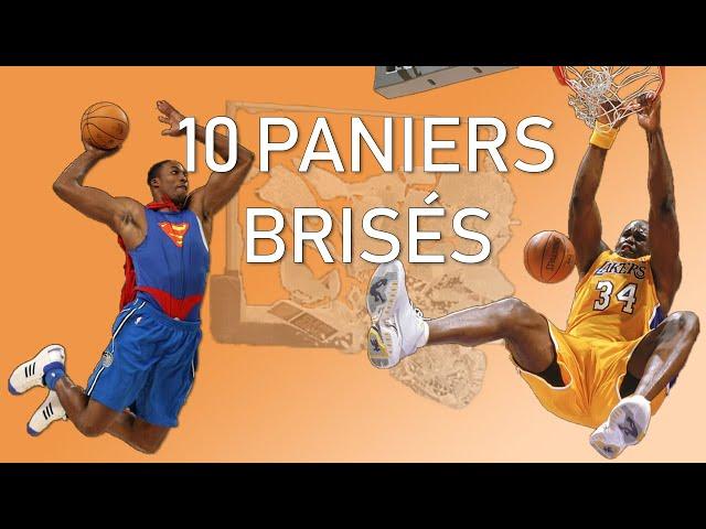 10 dunks qui ont explosé le panier (NBA & NCAA)