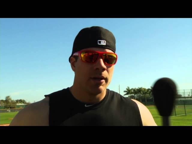 Chris Davis chats about the first full day at camp