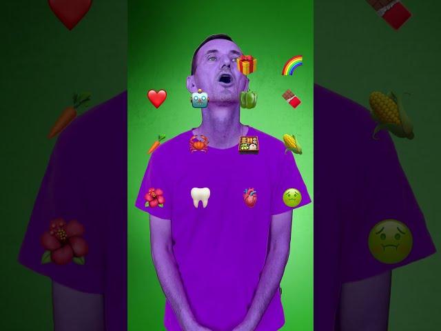 Eat Best Emoji Challenge  #shorts by Mateo Bateo Shorts