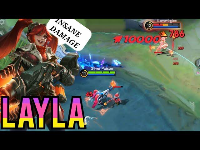 Insane Damage New Layla | Mobile Legends