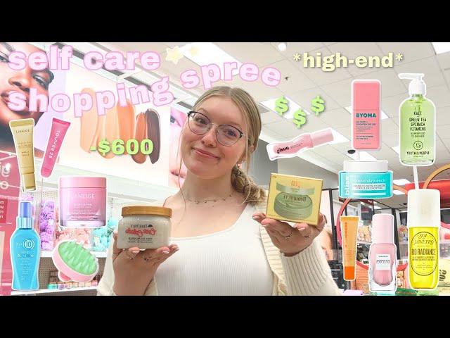 let’s go self care shopping at sephora and ulta! | shopping for high-end products