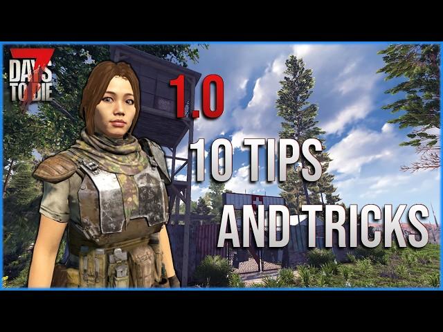 10 Beginner Tips And Tricks For 7 Days To Die 1.0 - PC Console PS5 XBOX