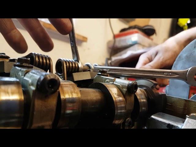 PSA / Mini / BMW Valvetronic intermediate rocker & spring installation without special tool