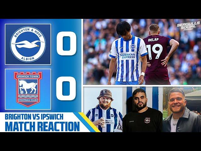 Muric Masterclass As IpSwitch The Script At The Amex | Brighton 0-0 Ipswich | MATCH REACTION