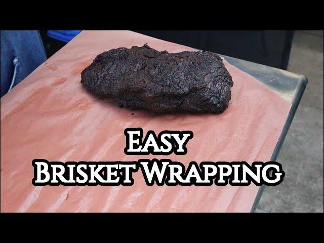 How to Wrap a  Brisket in Pink Butcher Paper | Keys to a Better Smoked Brisket