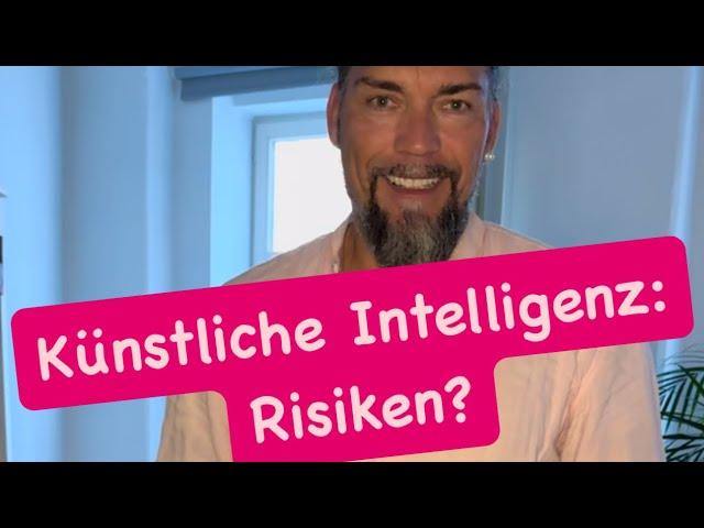 Welche Gefahren drohen durch künstliche Intelligenz? No Bullshit-Talk! Eine gedankliche Anregung!