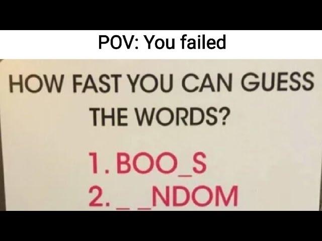 HOW FAST YOU CAN GUESS THE WORDS? #live #livestream