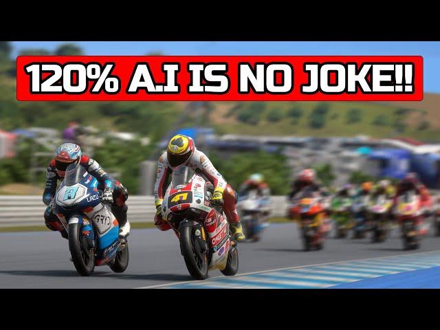120% A.I IS NO JOKE!! - MotoGP 25!
