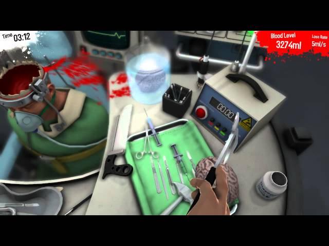 Surgeon Simulator 2013 brain