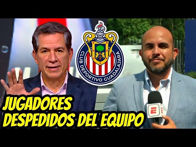 ADIÓS INESPERADO CHIVAS HACE UNA LIMPIA CON CAMBIOS DRÁSTICOS | CHIVAS HOY NOTICIAS