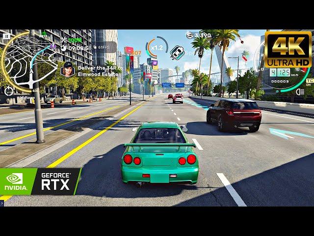 CARX STREET PC VERSION!  MAX GRAPHICS (4K) 60FPS GAMEPLAY 2024