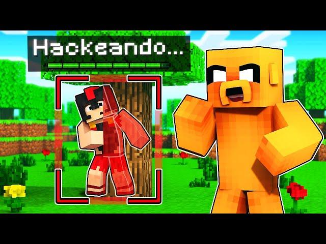 Hago TRAMPAS con HACKS en el ESCONDITE de MINECRAFT  MIKECRACK 100% INVISIBLE | ESCONDITE #40