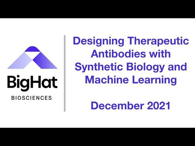 Designing Therapeutic Antibodies with Synthetic Biology and Machine Learning