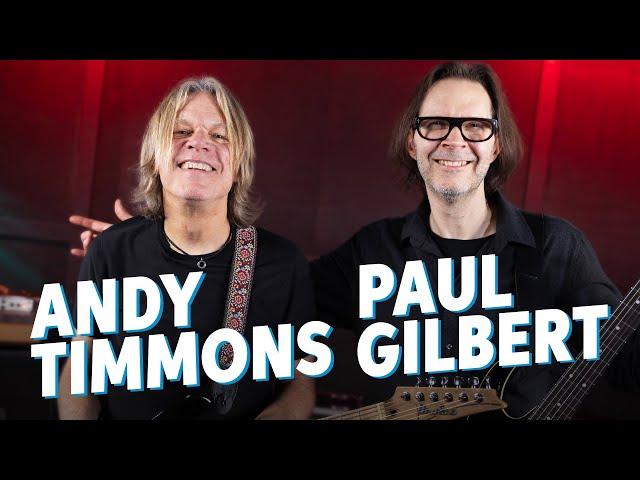 Riffin’ with Paul Gilbert & Andy Timmons: Choppin’ Riffs, Trading Tales & Gear Galore