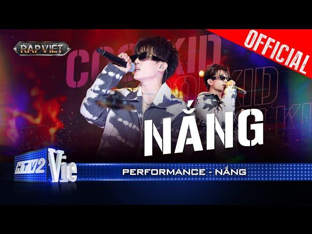 NẮNG - CoolKid melodic rap làm mới hit Vệt Nắng Cuối Trời cực hay |Rap Việt 2024 [Performance]