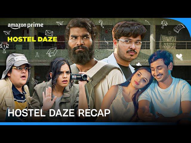 Hostel Daze - Recap | Nikhil Vijay, Luv Vispute, Shubham Gaur | Prime Video India