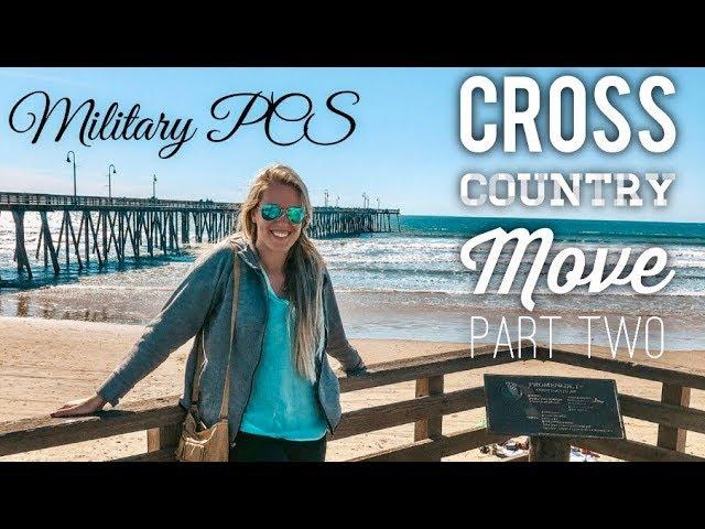 FLORIDA TO CALIFORNIA MOVE [Part 2] | Military PCS | Tuscon | San Diego | Moving Vlog