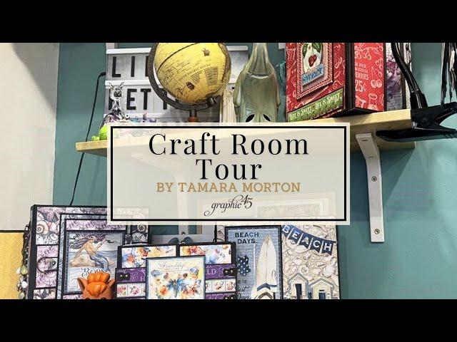 Craft Room Tour: Tamara Morton’s Creative Space & Organization Tips