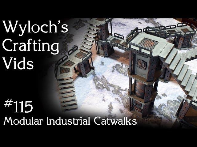 How to Scratch-Build Sector Mechanicus Walkways for Warhammer 40k, Kill Team